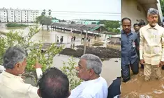 CM Chandrababu Naidu leads from front to provide relief to flood-hit people