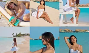 Jacqueliene Fernandez looks hot in monokini; shares beach pics