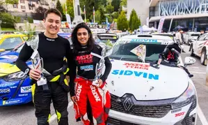 Pragathi makes impressive debut in gravel rally; finishes 15th in Rallye Terre de Lozere