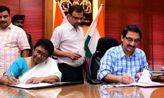 Historic Handover: Keralas Chief Secretary Post Passed from Husband to Wife