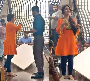 Ashnoor Kaur cant stop eating even when youre on mark; drops BTS video