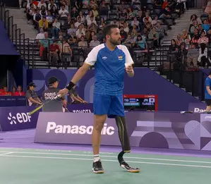Paris Paralympics: Nitesh Kumar wins gold in badminton mens singles SL3