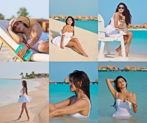 Jacqueliene Fernandez looks hot in monokini; shares beach pics