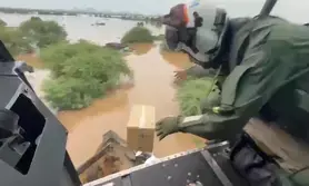 Train traffic remains disrupted due to floods in Telugu states