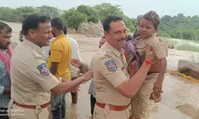 Nine Chenchu tribals trapped in Telangana floods rescued