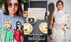 Farah Khan thanks Shilpa Shetty for not being with her on flight