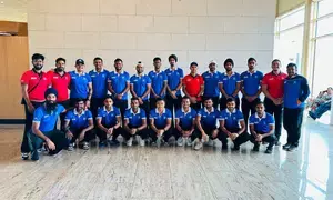 Indian mens hockey team leaves for Asian Champions Trophy in China