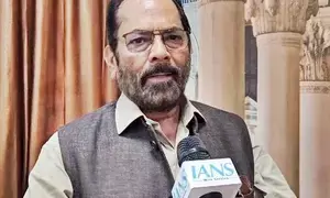 Naqvi slams Cong on caste census issue, takes dig at Mamatas tall claims on justice