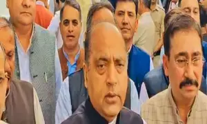 Economic crisis in Himachal due to Rahuls money transferring policy: Jai Ram Thakur