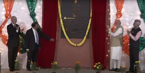 PM Modi inaugurates new Indian HC Chancery in Brunei amid chants of  Bharat Mata Ki Jai