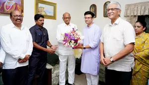 Sharad Pawar ‘infuses’ Kolhapur royal blood into NCP (SP) ahead of Assembly polls Sharad Pawar ‘infuses’ Kolhapur royal blood into NCP (SP) ahead of Assembly polls