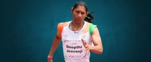 Paris Paralympics: Indias Deepthi Jeevanji wins bronze in womens 400m T20 category