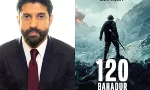 Farhan Akhtar starts shooting for epic war film ‘120 Bahadur’ in Ladakh