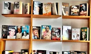 Books on PM Modi shines in Netas Gallery in Kerala