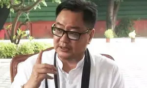Kiren Rijiju slams Sunita Kejriwal for feeling relieved post on Bibhav Kumar