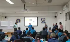 Dravid, Kumble and Srinath address match referees seminar participants at the NCA