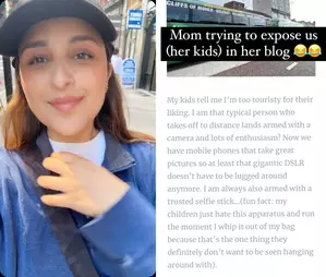 Parineeti Chopra says her mother has ‘exposed her kids’ in her blog Parineeti Chopra says her mother has ‘exposed her kids’ in her blog