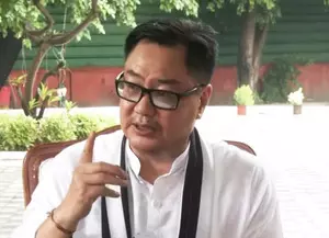 Kiren Rijiju slams Sunita Kejriwal for feeling relieved post on Bibhav Kumar