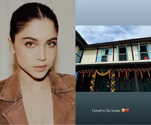 Sharvari is back home after Alpha schedule