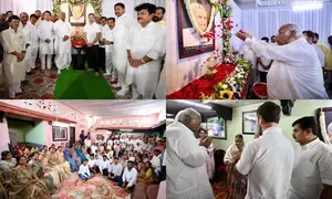 Kharge, Rahul Gandhi pay tributes to late Nanded MP Vasantrao Chavan