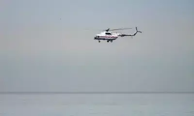 Coast Guard helicopter crashes in sea, search on for missing pilot