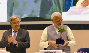 Democratise solar manufacturing and technology to help developing countries: PM Modi (Ld)