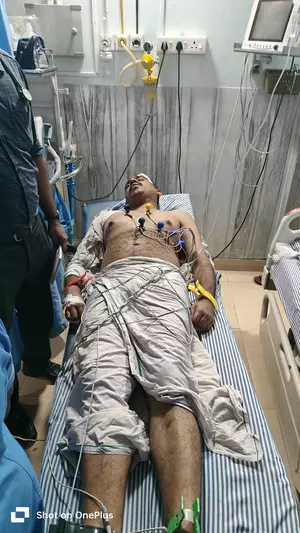 Youth Cong VP thrashed by Kerala Police at protest seeking CM Vijayan’s resignation Youth Cong VP thrashed by Kerala Police at protest seeking CM Vijayan’s resignation