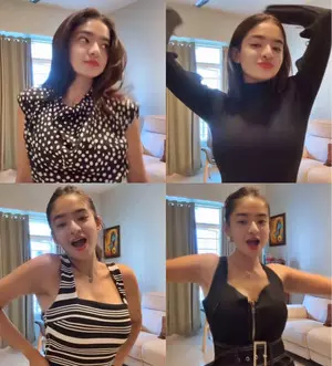 Anushka Sen turns black beauty