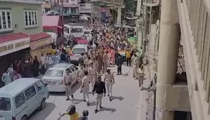 Simmering dissent against illegal mosque turns into massive protest in Shimla