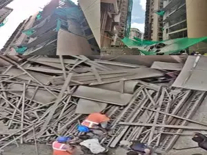 Three labourers killed as slab of 23-storey building crashes in Mumbai