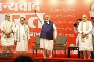 PM Modi, Amit Shah among 40 BJP star campaigners for 2nd phase of J&K polls PM Modi, Amit Shah among 40 BJP star campaigners for 2nd phase of J&K polls