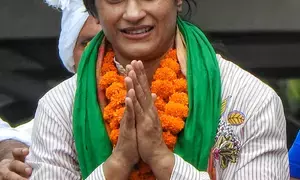 Vinesh Phogat resigns from Railways post