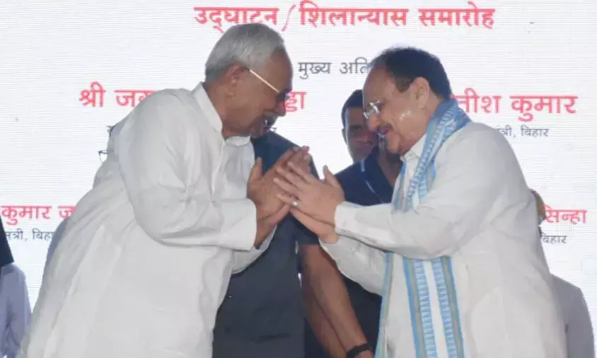 Nitish Kumar Pledges Allegiance to BJP: Never Again Will He Desert Old Ally" Nitish Kumar Pledges Allegiance to BJP: Never Again Will He Desert Old Ally"