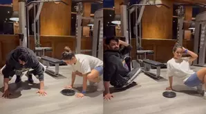 Sanya Malhotra turns yoga teacher for Maniesh Paul Sanya Malhotra turns yoga teacher for Maniesh Paul