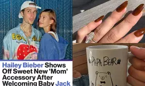 Justin Bieber, Hailey celebrate parenthood with cute accessories