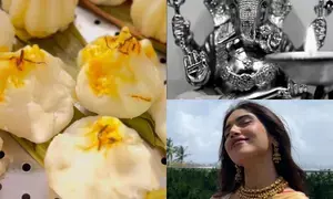 Bhumi Pednekar prepares modaks on Ganeshotsav following her Aajis recipe