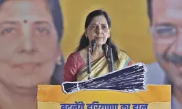 My husband won’t bow down before PM Modi: Sunita Kejriwal in Haryana rally
