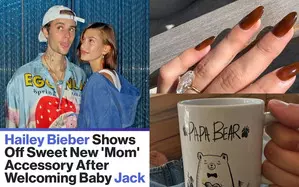 Justin Bieber, Hailey celebrate parenthood with cute accessories Justin Bieber, Hailey celebrate parenthood with cute accessories
