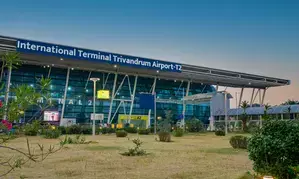 Thiruvananthapuram airport ground staff on strike, flight movement affected