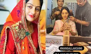 Deepika Singh says she will reach home before Ganpati visarjan after completing shoot