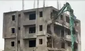 HYDRAA bulldozers in action again to save lakes in Hyderabad