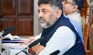 Tour to US totally personal, Shivakumar dismisses reports about meeting Kamala Harris, Obama