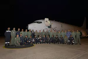 Indian Navys P-8I aircraft arrives in Darwin for multinational  maritime exercise