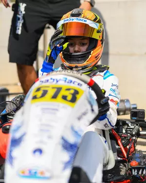 9-yr-old racer Atiqa Mir picks up nine places at WSK Super Cup Italy