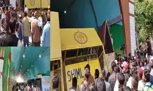 Vandalism, lathi charge, water cannons in Shimla: What is the mosque dispute?