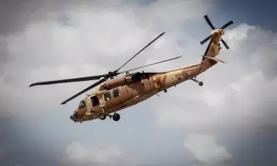 Israeli army helicopter crashes in Gaza, killing two soldiers