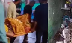 Aligarh: Six members of family injured  in roof collapse