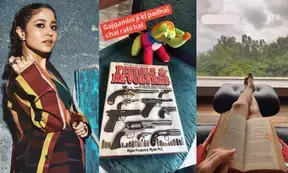 Shweta reads books on pistols, revolvers: ‘Gajgamini ki padhai chal rahi hai’