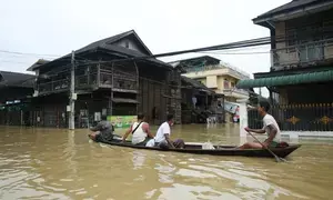 At least 17 dead in central Myanmar amid severe flooding