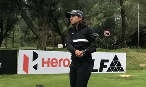 Golf: Vidhatri stretches lead to six shots, as Round 2 is cut to 9 holes in WPGT